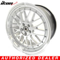 Hayame 18x9 +38 5x100 Hyper Silver Wheel