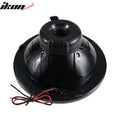 5 Inch Round Headlights w/ Red Halo Accent