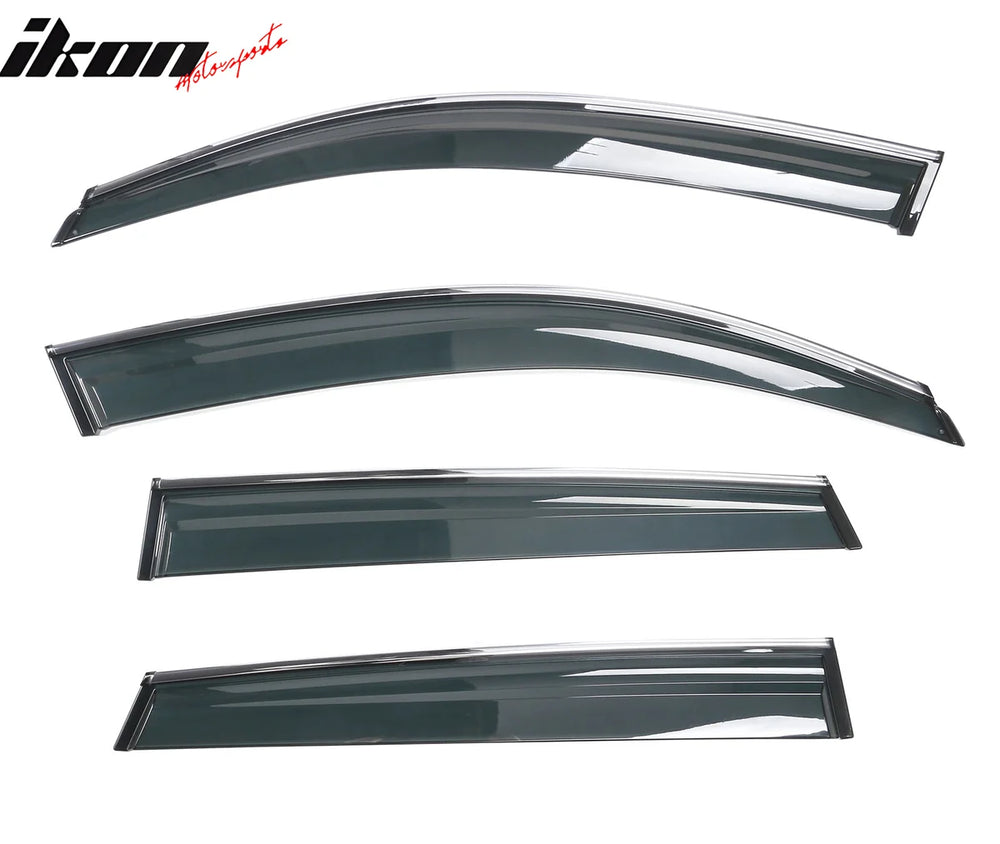 Smoke Window Visors 4-Piece Set