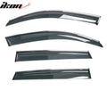 Smoke Window Visors 4-Piece Set