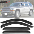 Slim Style Smoke Window Visor Set