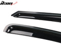Smoke/Tinted In-Channel Window Visors
