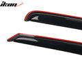 Smoke/Tinted In-Channel Window Visors