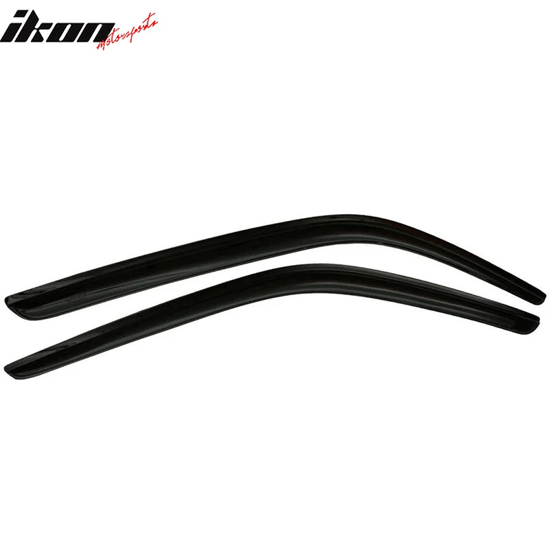 2-Piece Smoke Tinted Window Visors