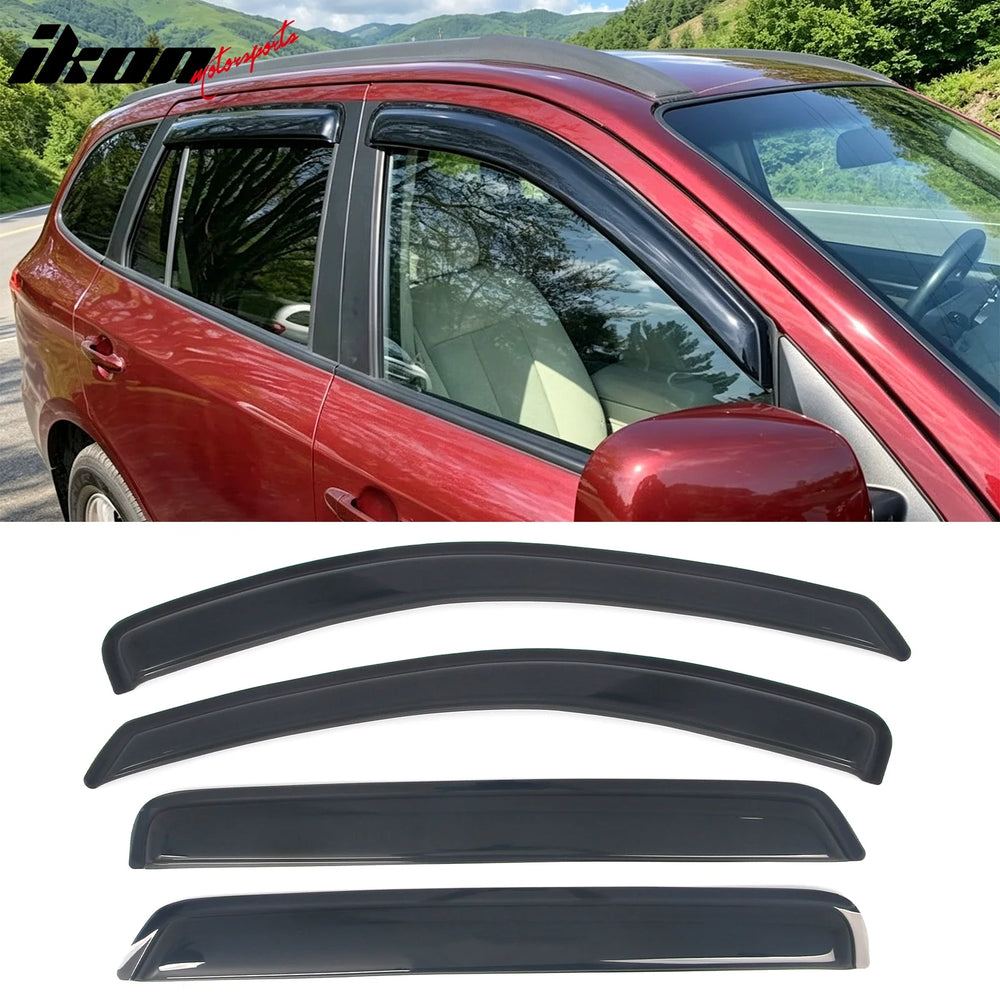 4-Piece Slim Window Visor Set