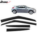 Out-Channel Window Visors Dark Smoke