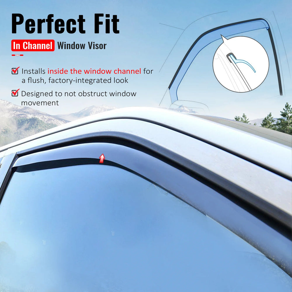 Black Molded Fender Trim Set