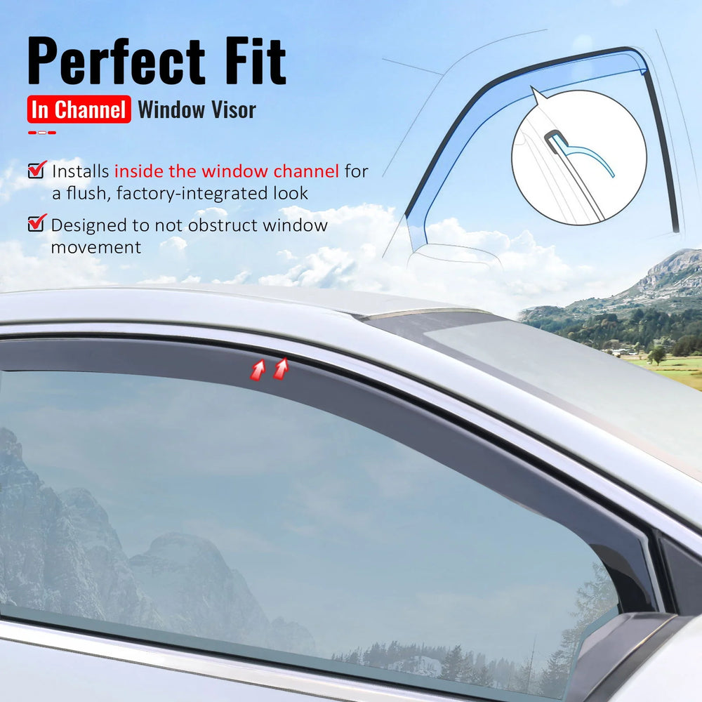 In-Channel Window Visors