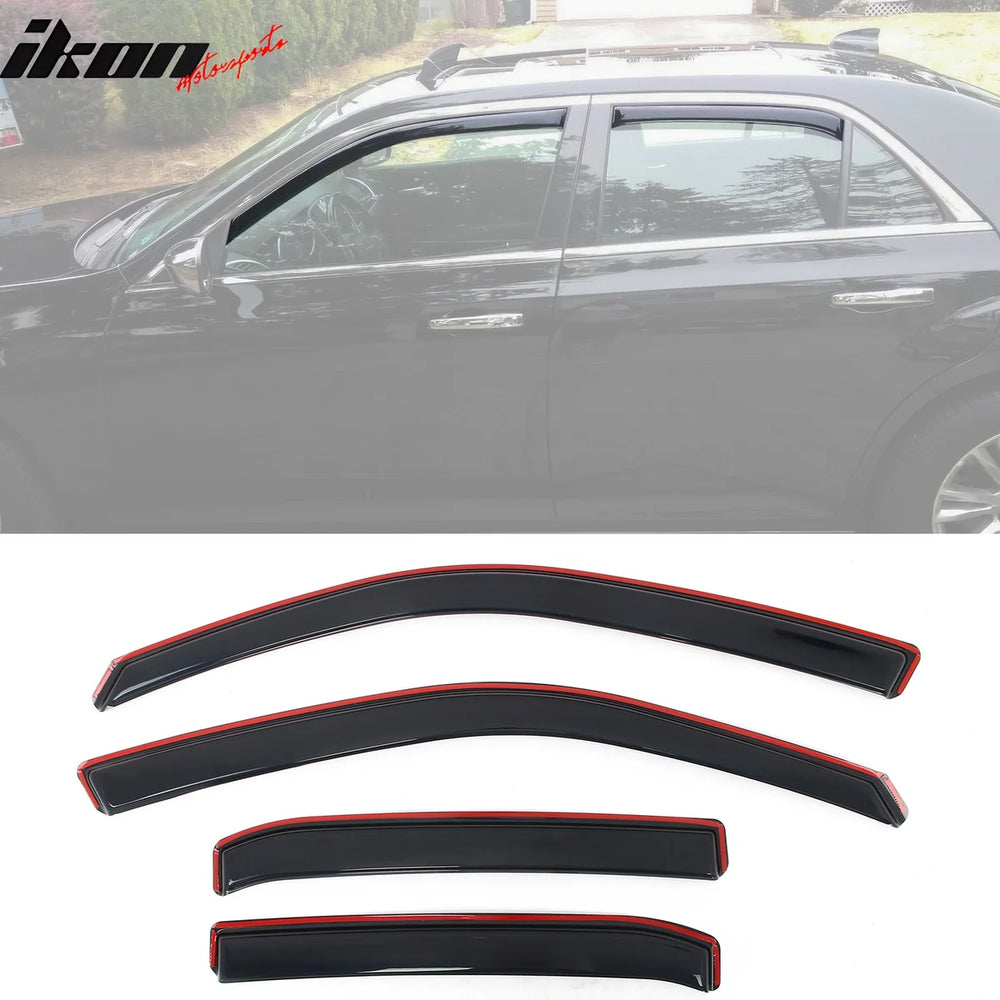 In-Channel Window Visors, Set of 4