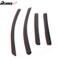 In-Channel Window Visors Smoke/Tinted 4-Piece Set
