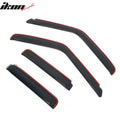 Slim In-Channel Window Visors, Smoke Tint