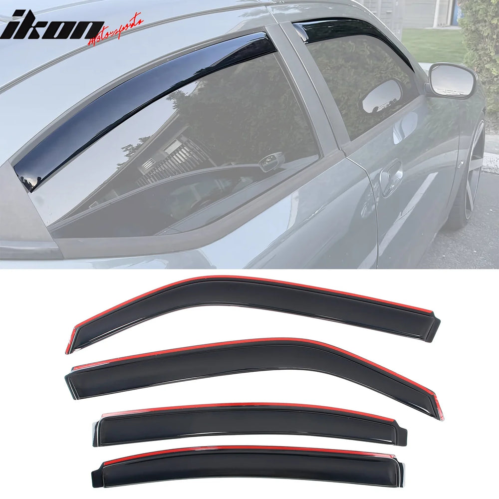 Slim In-Channel Window Visors