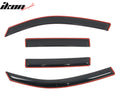 Smoke In-Channel Window Visors