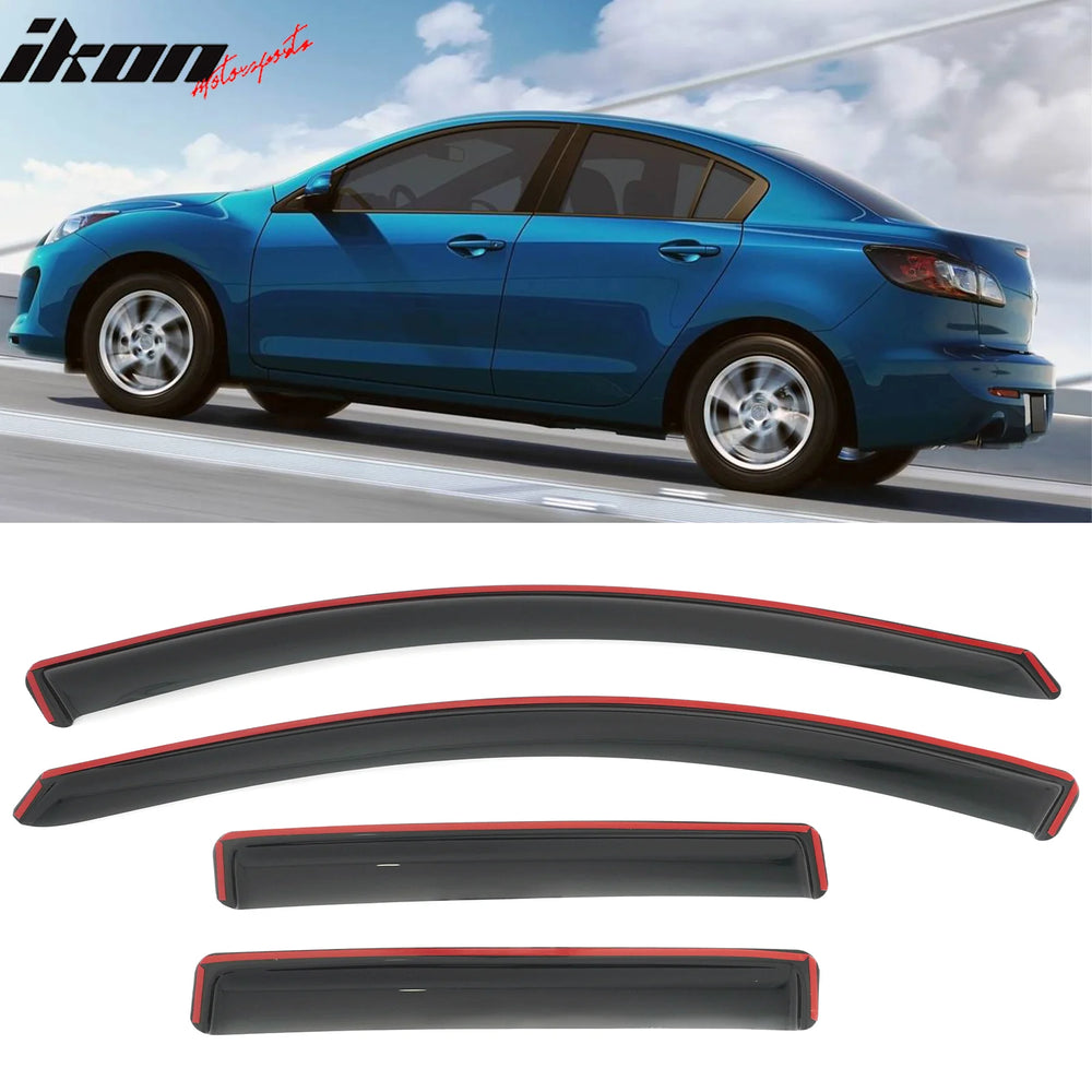 Slim Style In-Channel Window Visors