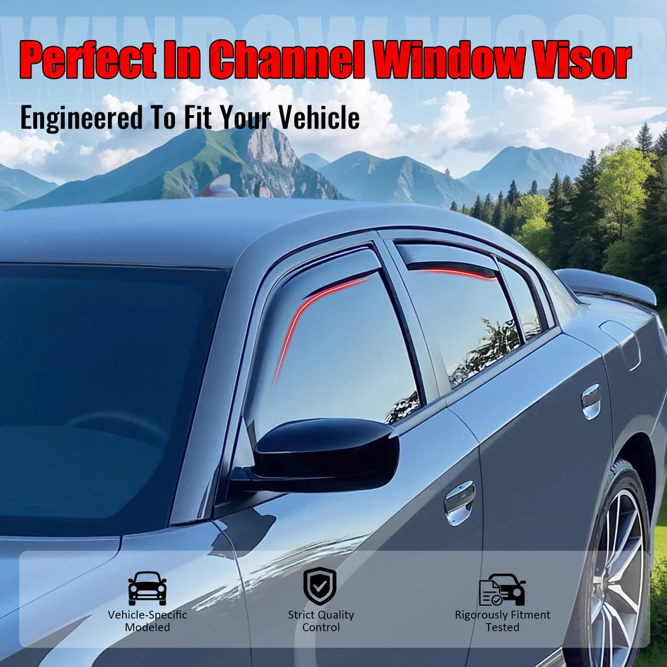In-Channel Window Visors