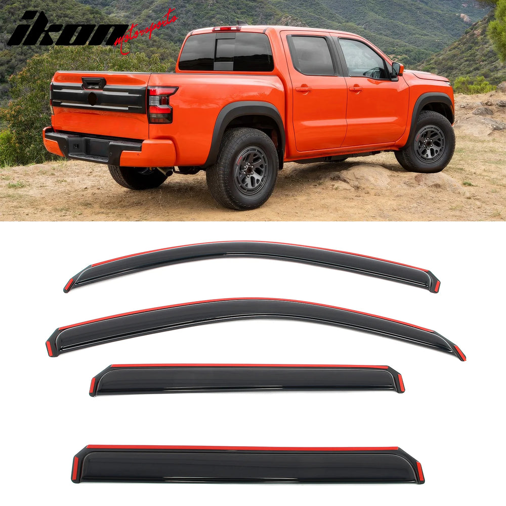Smoke/Tinted Window Deflectors Set of 4