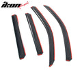 Smoke/Tinted Window Deflectors Set of 4