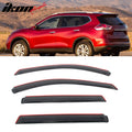 Smoke In-Channel Window Visors