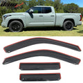 Smoke/Tinted In-Channel Window Visors (Set of 4)