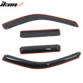 Smoke/Tinted In-Channel Window Visors (Set of 4)