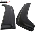4-Piece Slim Smoke Window Visor Set