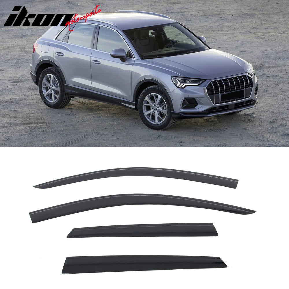 Low Profile Window Visor Set