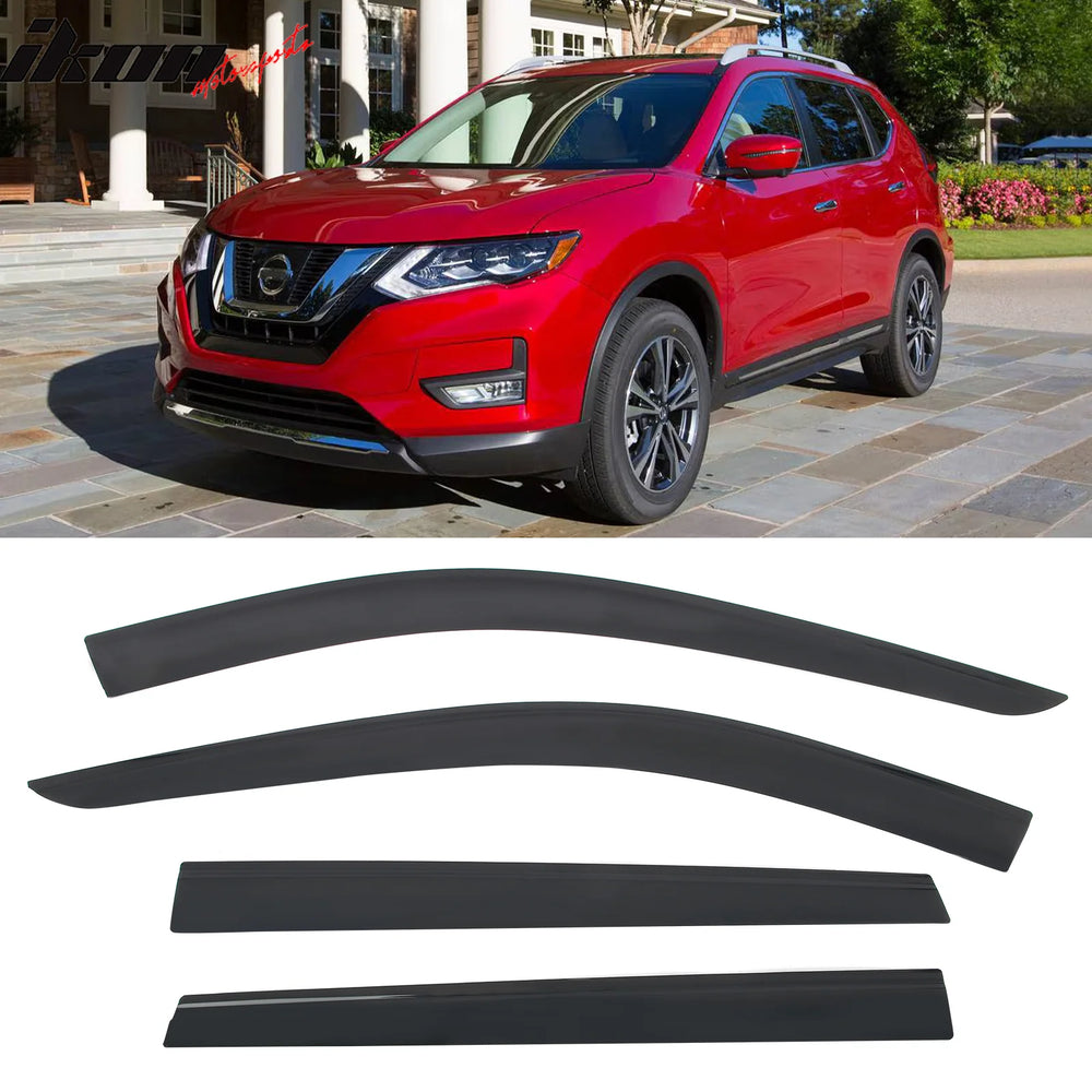 Low-Profile Window Visors Set of 4