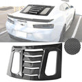 Carbon Fiber Print Rear Window Louver