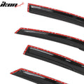 Mugen Style Window Visors 4-Piece Set