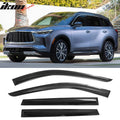 Mugen Style Window Visors (Set of 4)