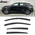 Mugen Style Smoke Window Visors