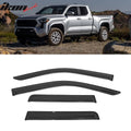 4-Piece Custom-Fit Window Visor Set