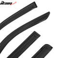 4-Piece Custom-Fit Window Visor Set