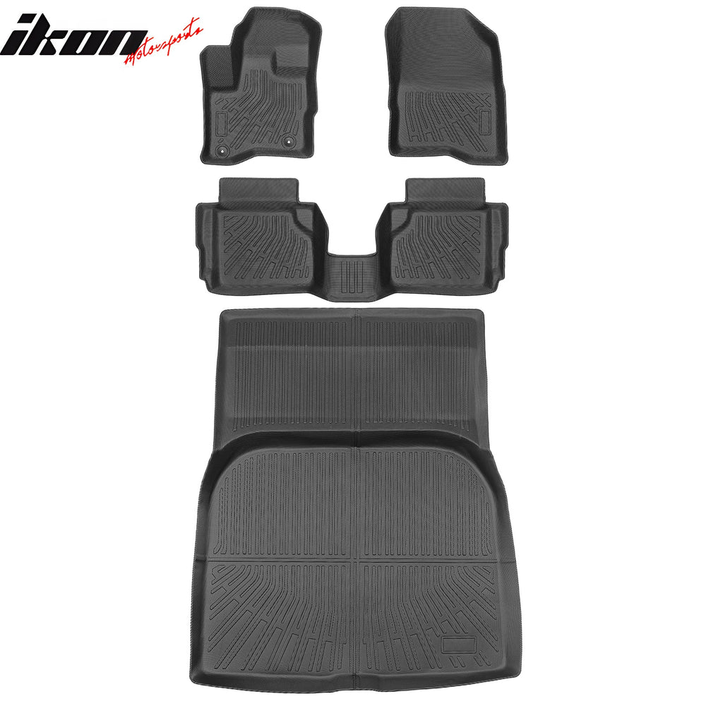 3-Piece TPE Floor Mat Set