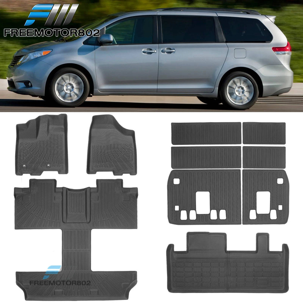 All-Weather TPE Floor Mat Set