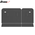 TPE Rear Floor Mat Set, Black