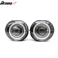 Clear Lens Black Housing Fog Lights