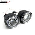 Clear Lens Black Housing Fog Lights