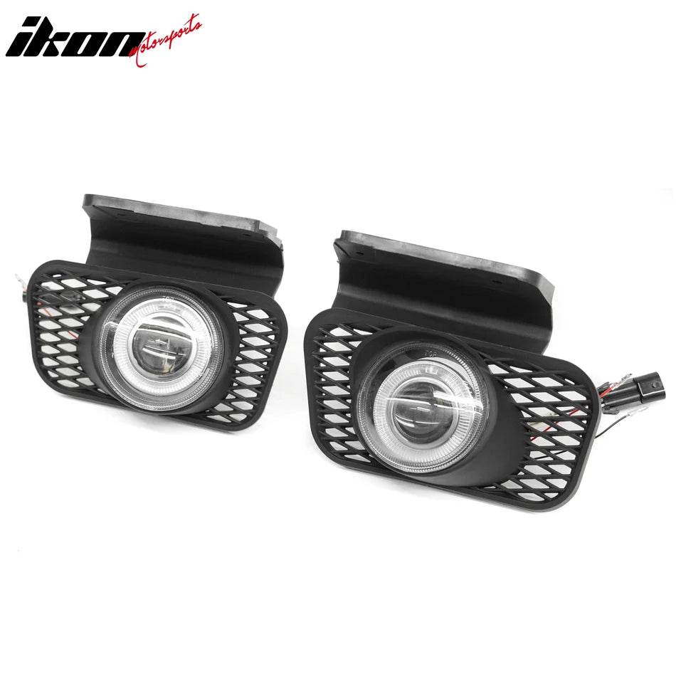 Projector Fog Lights with Halo Ring