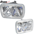 7x6in Blue Halo Projector Headlights