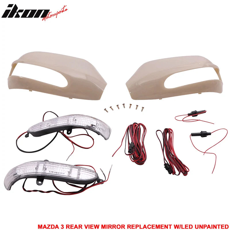 LED Turn Signal Mirror Covers
