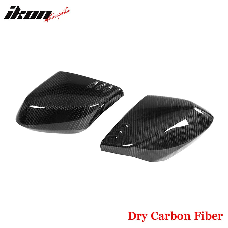 IKON Style Dry Carbon Fiber Mirror Covers
