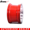 Hayame 17x10 25mm Offset 5x100 5x114.3 Gloss Red Face Machine Lip Wheel