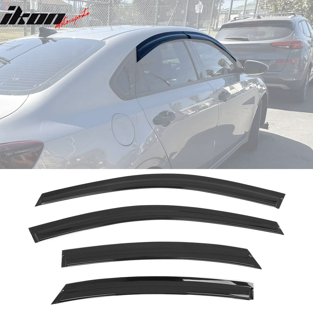 Window Visors, Set of 4