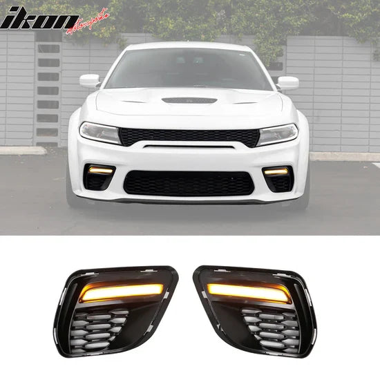Dodge Charger Widebody LED Fog Light Cover