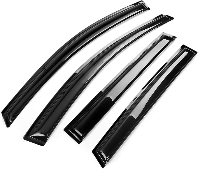 Slim Style Smoke Window Visor Set