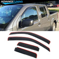 In-Channel Window Visor 4-Piece Set