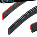 In-Channel Window Visor 4-Piece Set