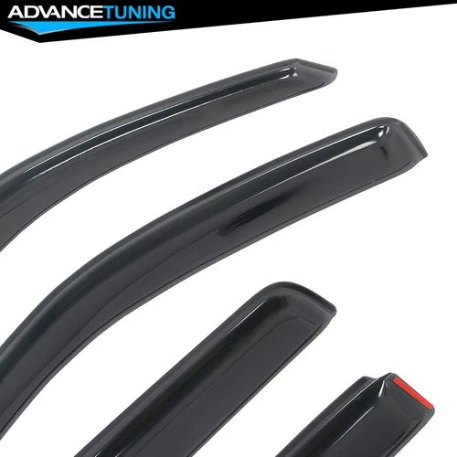 In-Channel Window Visor 4-Piece Set