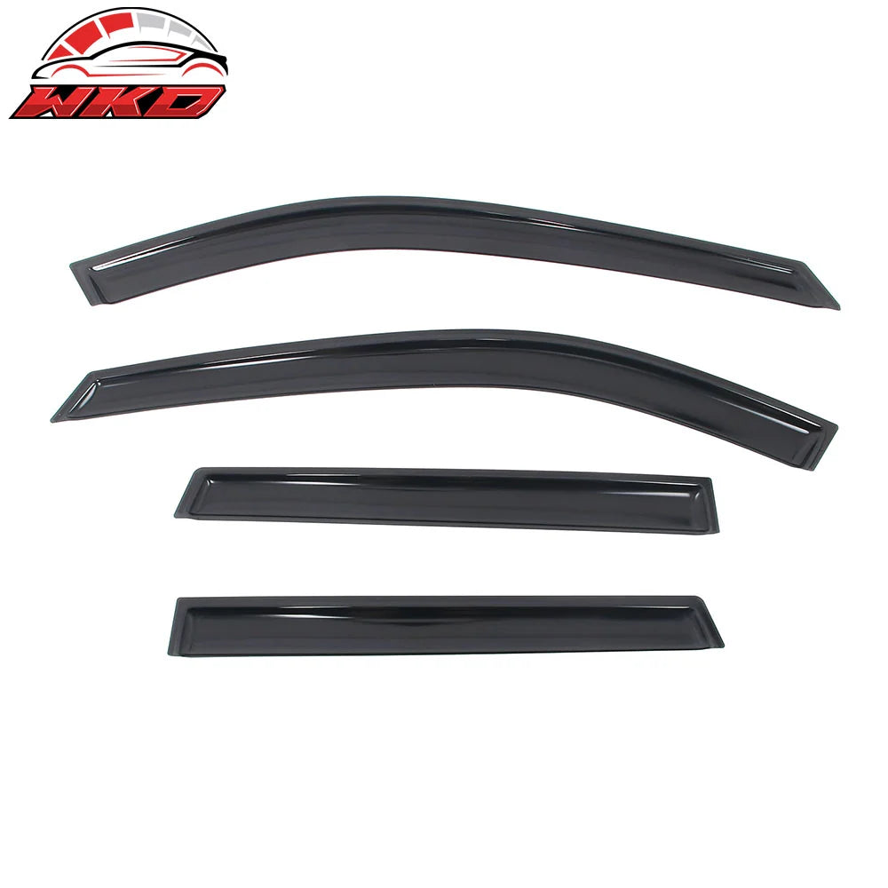 4-Piece In-Channel Window Visor Set